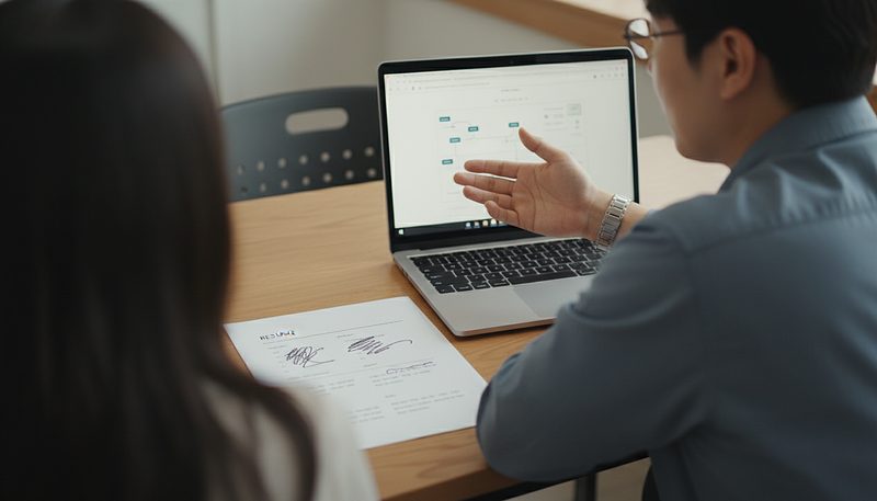 이력서 한 장 vs URL 하나, 면접관의 눈이 머무는 곳은 정해져 있습니다