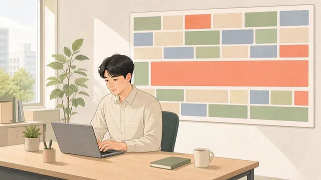 시간이 없는 게 아니라, 덩어리로 걸어본 적이 없는 겁니다
