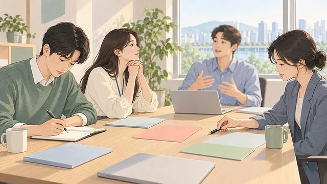 회의에서 말이 줄었다면 — "의욕 없어 보여"에 돌려줄 문장